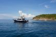 Fishing boat goes