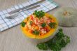 Rice with vegetables in a pumpkin