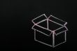 Chalk drawing - concept of `Think outside the box` 