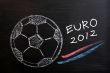 Chalk drawing of EURO 2012