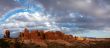 Scenic view at Arches National Park, Utah, USA