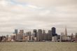 Downtown of San Francisco as seen from seeside