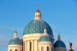 Roof of Orthodoxy church in Petersburg