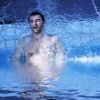 man in the jacuzzi