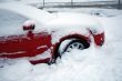  car covered with snow