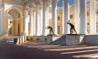Light and shade of classical building