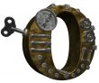 steampunk letter o