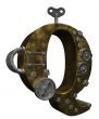 steampunk letter q