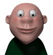 smiling cartoon boy
