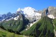 Caucasus mountains Dombai