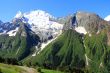 Caucasus mountains Dombai