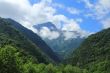 Caucasus mountains Dombai