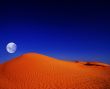 african desert at night