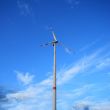 Windmill against a blue sky