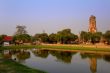 The ruins of an ancient temple