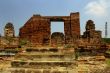 The ruins of an ancient temple
