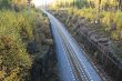 Autumn railroad