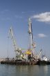Port cranes