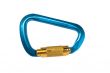 Blue carabiner
