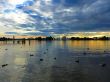 Potsdam-view over Lake-Skyline
