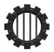 gear wheel prison window