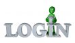 log in