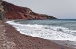 Famous Santorini Red beach