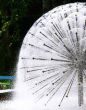 Spherical Fountain in the Park 