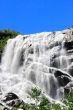 Alibek waterfall. Dombay mountains. The Northern Caucas