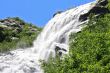 Alibek waterfall. Dombay mountains. The Northern Caucas