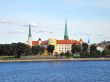 Riga Castle in Latvia 