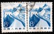 CHINA - CIRCA 1983: A stamp printed in China shows the great wal