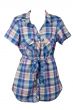 Women`s plaid shirt