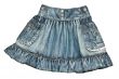 Women`s denim skirt