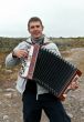 man with an accordion