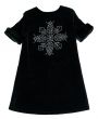 black baby dress with sequins