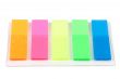 five colorful bookmarks