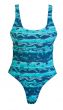 conjoint blue swimsuit
