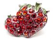brooch in the shape of strawberries