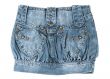 denim mini skirt