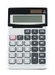plastic electronic calculator