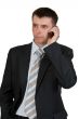 businessman talking on the phone