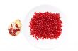 Red pomegranate seeds