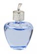 blue perfume bottle