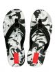 a pair of men`s beach slippers