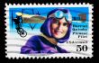 USA - CIRCA 1993 : stamp printed in USA showing Harriet Quimbly American pioneer pilot, circa 1993 