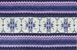 knitted blue background with a pattern