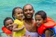 Family fun at the pool