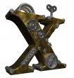 steampunk letter x