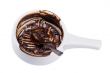 bowl with empty chocolate sauce